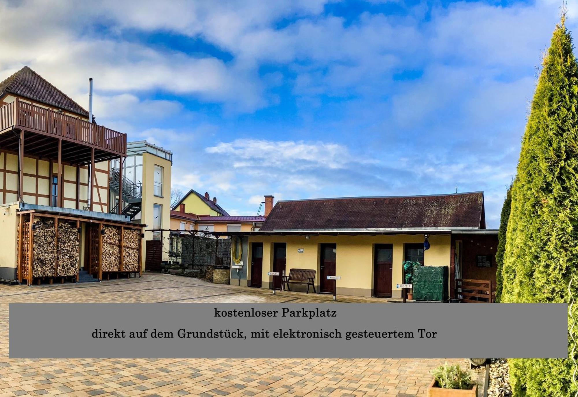 Ferienwohnung Auszeit Am Kurpark Bad Berka - Balkon - Ruhige Lage- Gratis Parkplatz & Wlan المظهر الخارجي الصورة